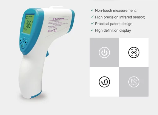 Non Contact Infrared Thermometer Box of 200 Units - Image 4